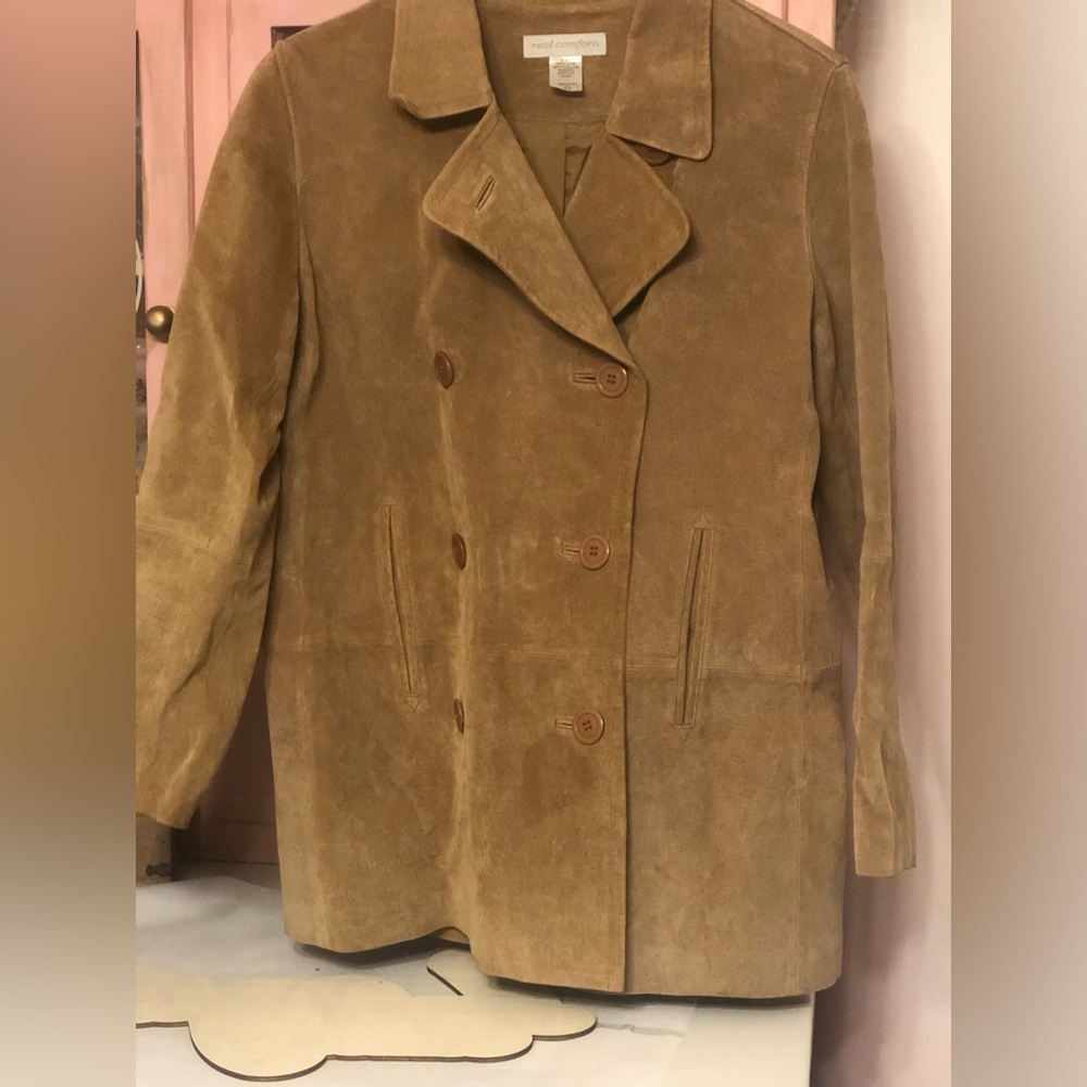 🤎VINTAGE SUEDE/LEATHER JACKET🤎